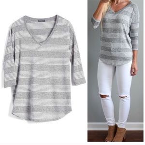 Market & Spruce | Careen V-neck Dolman Knit Top